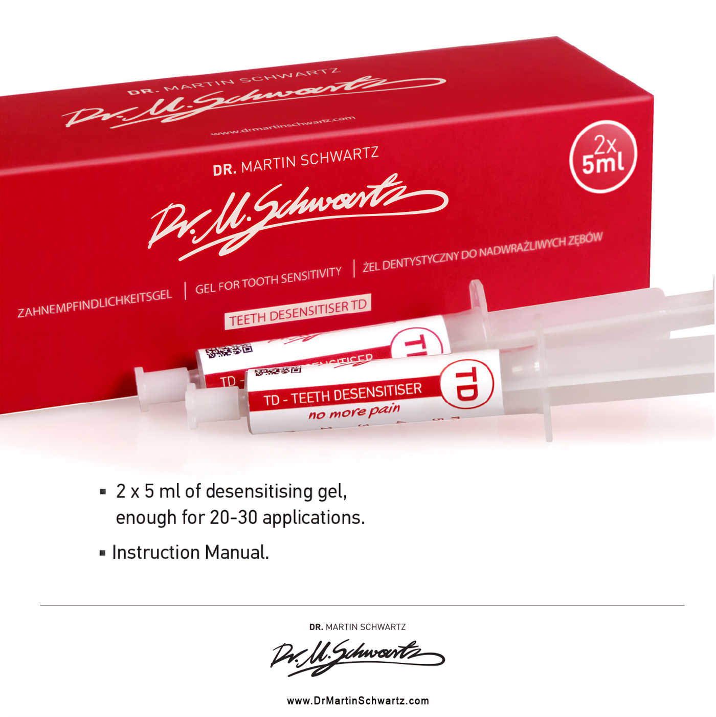 Żel na nadwrażliwość zębów Teeth Desensitiser TD