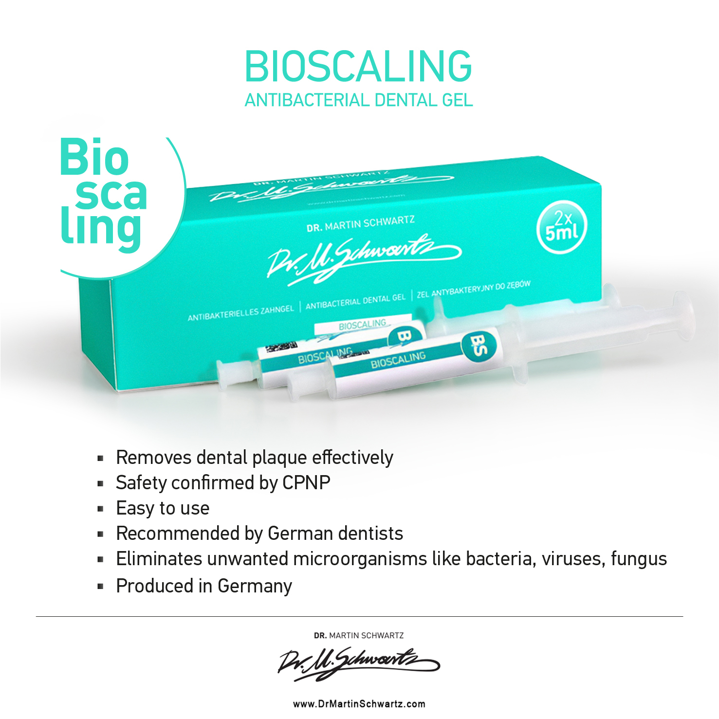 Antibacterial Tooth Gel Bioscaling